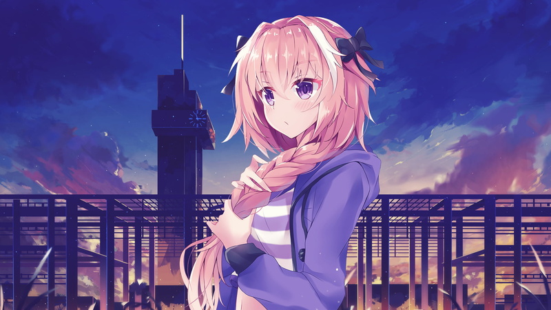 Fate Series, Astolfo (Fate/Apocrypha), Purple Eyes, Fate/Apocrypha, Pink Hair, 1080P
