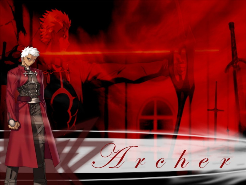 night, ubw, 480P, fate, archer, red, art, anime, stay, hd, fate stay night