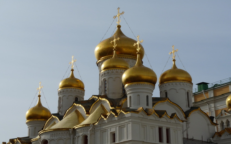 kremlin, cathedral, annunciation, moscow, 2K