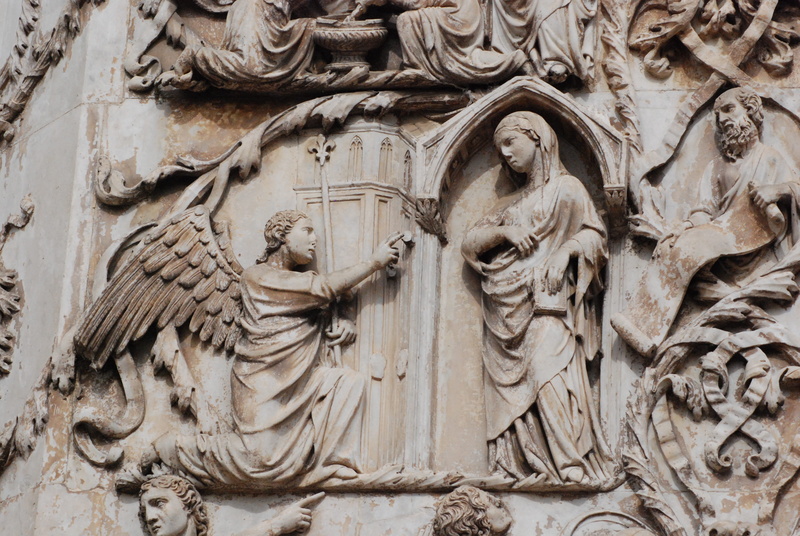 bas relief, sculpture, close, no people, low angle view, relief, bas, statue, religion, representation, italy, art and craft, male likeness, day, bible story