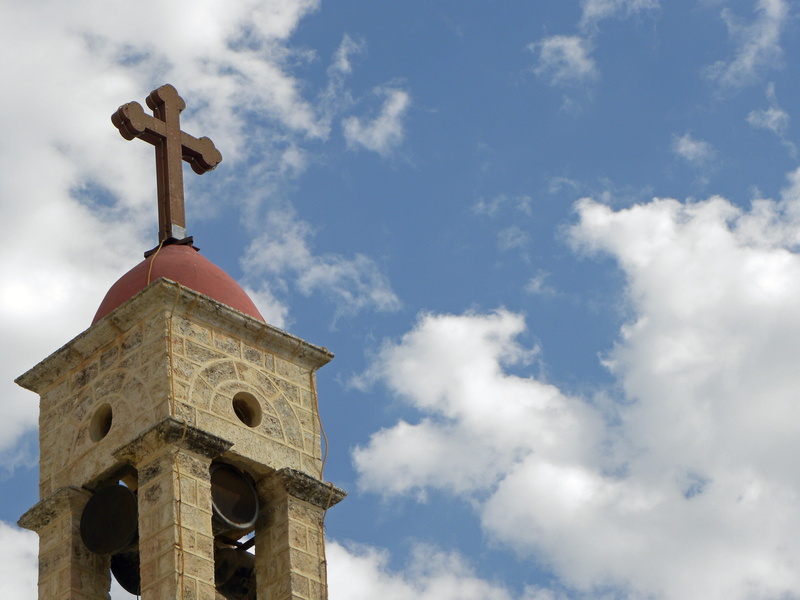 israel, ancient, church, tower, annunciation, brown, stone, holy, jesus, low angle view, historic, day, christian, 4K, nature, god, religion, cross, spiritual