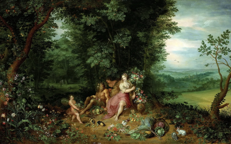 Allegory Of Earth, 1080P, picture, Jan Brueghel the younger