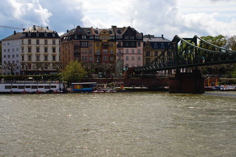 river, built structure, frankfurt am main germany, nature, city, outdoors, transportation, frankfurt, building, no people, bridge - man made structure