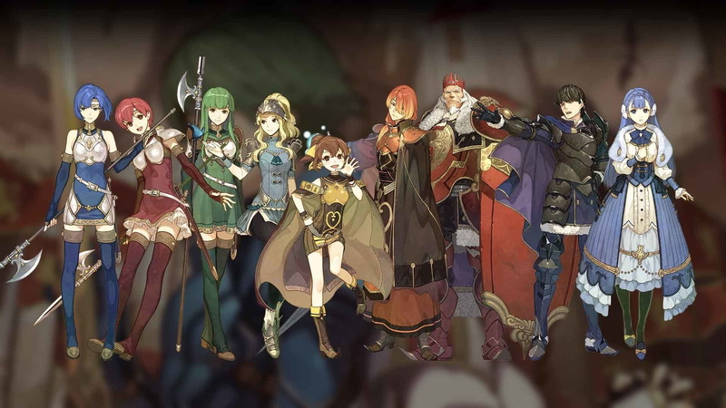 Fire Emblem Echoes: Shadows of Valentia, 1080P, Video Game, Clair (Fire Emblem), Catria (Fire Emblem), Est (Fire Emblem), Rudolf (Fire Emblem), Palla (Fire