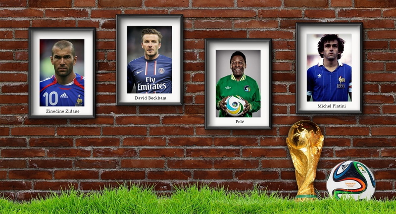 Sports, female likeness, front view, portrait, photo, 720P, Football, wall - building feature, beckham, smiling, mammal, young adult, david, human representation