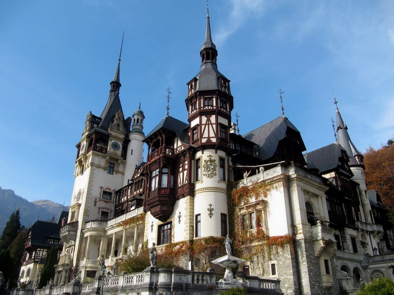 Romania, Peles Castle, 1080P, Castles
