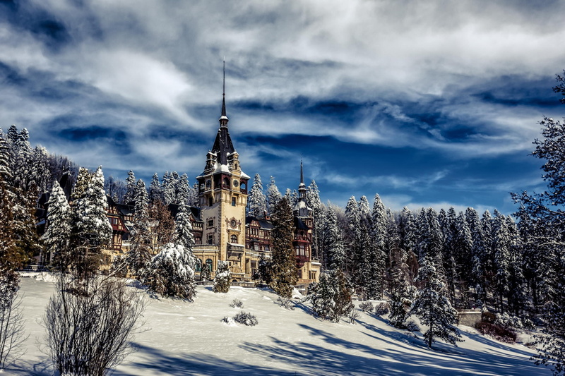 peles castle, 1080P