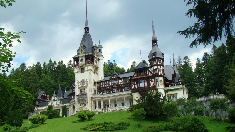 Castles, 1080P, Peles Castle, Romania