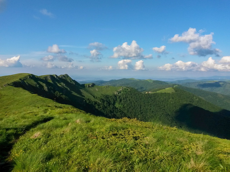 outdoors, green, sky, blue sky, land, Stara Planina, Bulgaria, tree, tranquil scene, nature, green Color, growth, Central Balkan, no people, landscapes