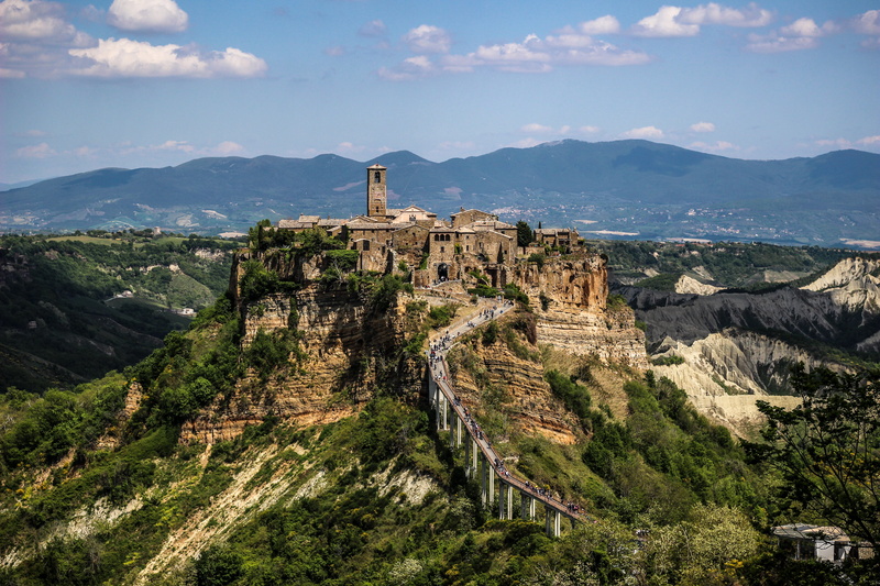 sky, heritage, nature, outdoors, religion, villages, scenics, mountain range, landscape, history, building exterior, tourism, plant, mountain, old town