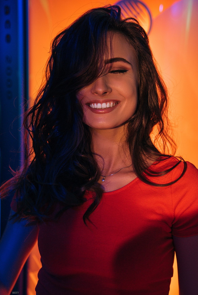 portrait, Pasha Karpenko, 1080P, Yana Sergeevna, women, smiling