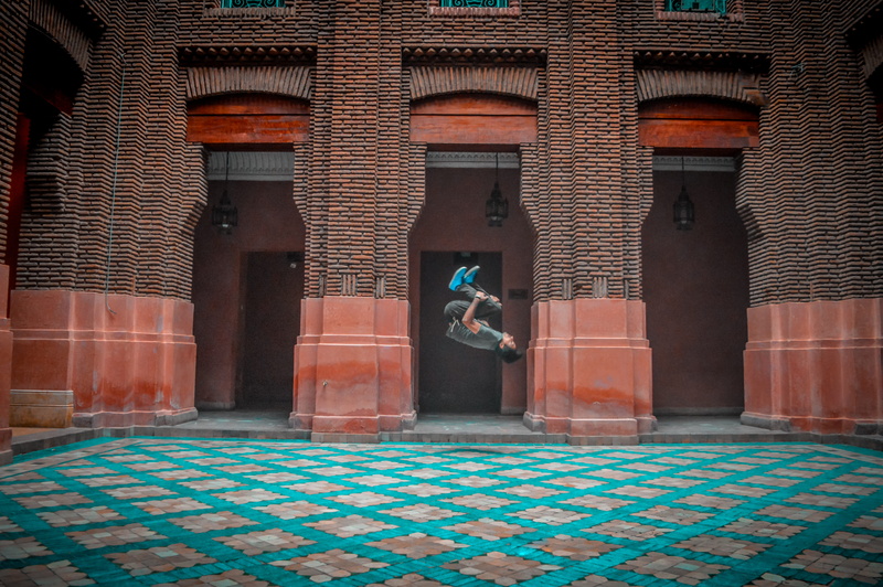 david bell, parkour, rnuning, standing, architectural column, lifestyles, walking, outdoors, fly, architecture, backflip, building exterior, air, calture