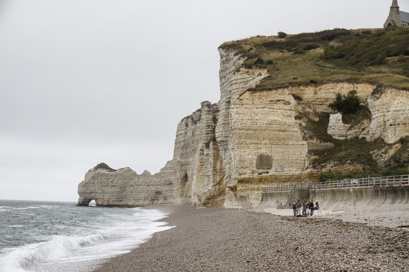 rock formation, alabaster coast, 2K, sky, travel, rocky coast, holiday, france, beach, booked, cliff, tourism, etretat, the past, nature, outdoors, white cliffs