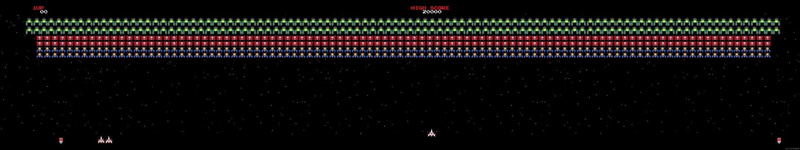 1080P, Video Game, Galaga