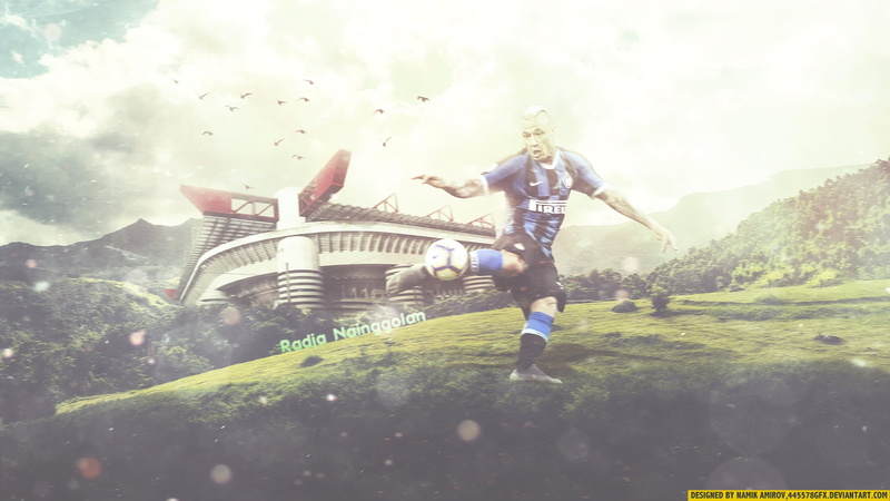 Inter Milan, Belgian, Soccer, Radja Nainggolan, 1080P