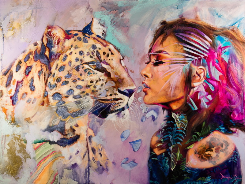 720P, Dimitra Milan, painting
