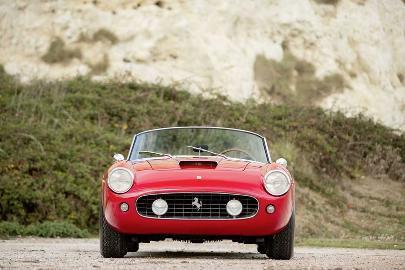 spider, ferrari, classic, 1960, cars, california, 720P, 250-gt, red