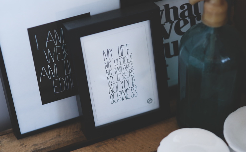 two, print, selective focus, still life, menu, business, wall, Artistic, high angle view, message, technology, indoors, food and drink, text, board, decors