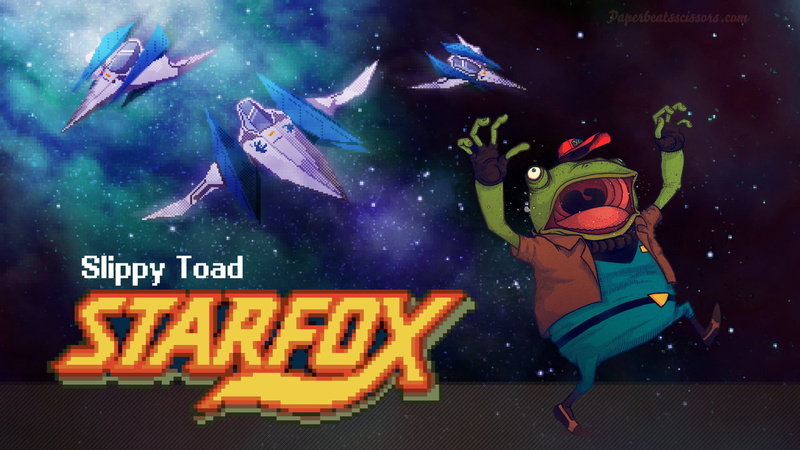 arwing, starfox, hd, toad, 1080P, slippy, illustration, nintendo, video games