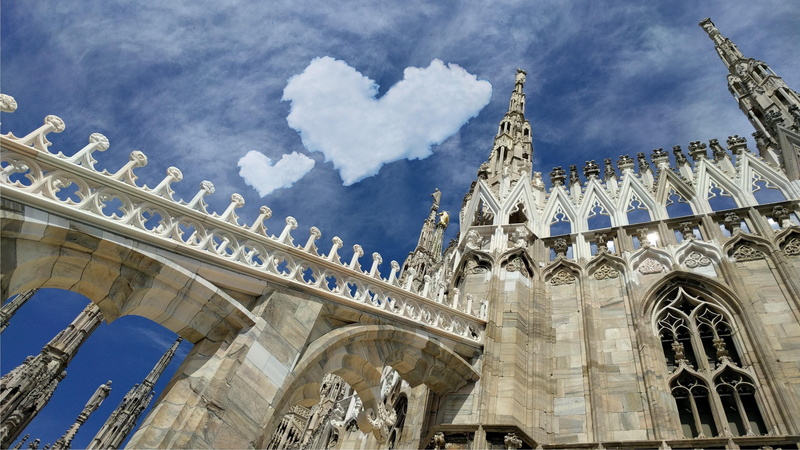 cloud - sky, history, architecture, heart, romantic, dome, building, spire, building exterior, travel, religion, travel destinations, no people, clouds