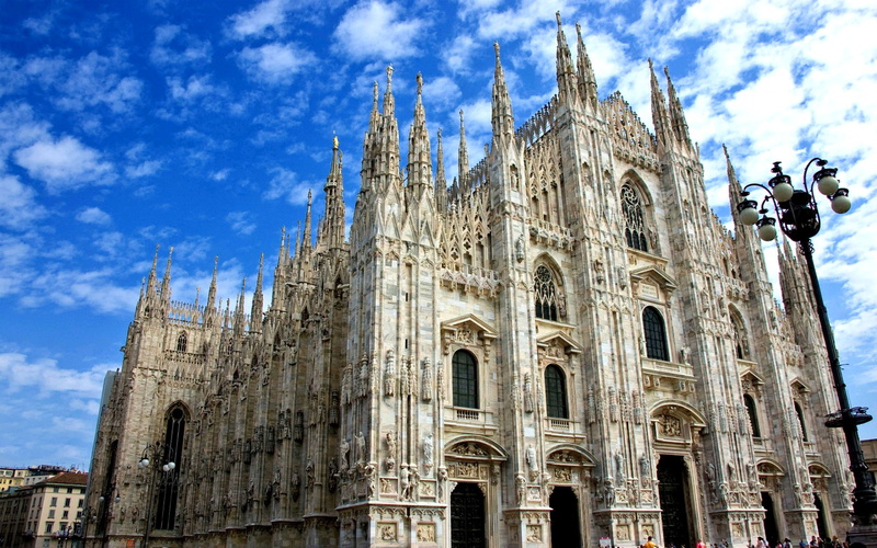 Milan Cathedral, Architecture, Church, Cathedral, Italy, Religious, Milan, 1080P, Gothic, Cathedrals