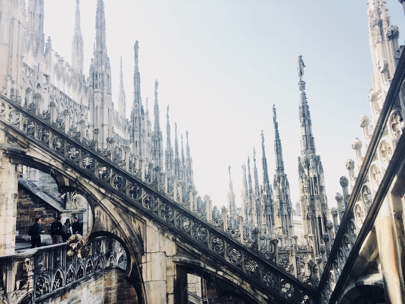 connection, gothic style, no people, daytime, church, human, cathedral, spire, city, tower, clear sky, housing, low angle view, travel destinations, 4K