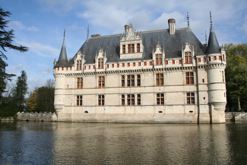 loire, nature, building, valley, history, waterfront, cloud - sky, reflection, river, sky, France, Loire Valley, house, châteaux de la loire, the past