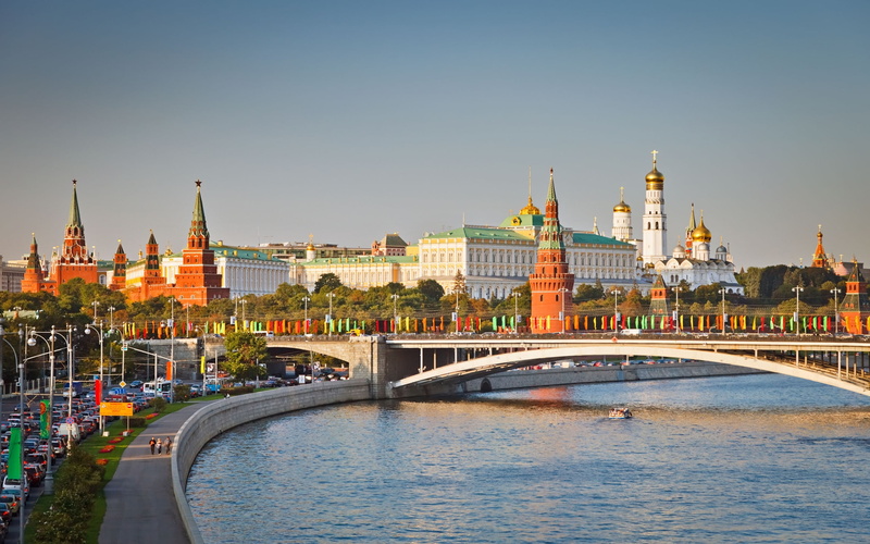 river, moscow, 2K, wide, moskva