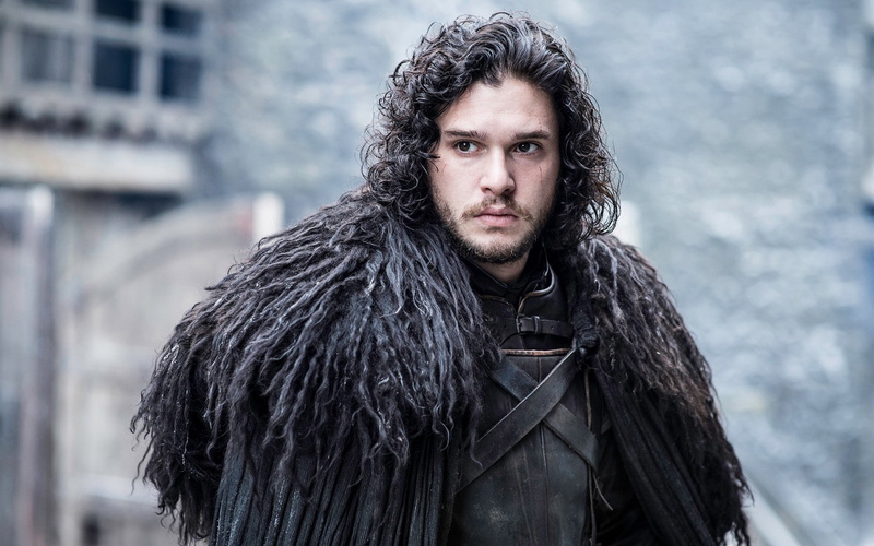 men, 1080P, curly hair, Jon Snow, Game of Thrones, Kit Harington, actor