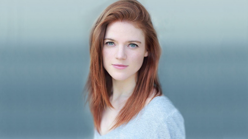 women, Rose Leslie, model, redhead, eyes, 1080P