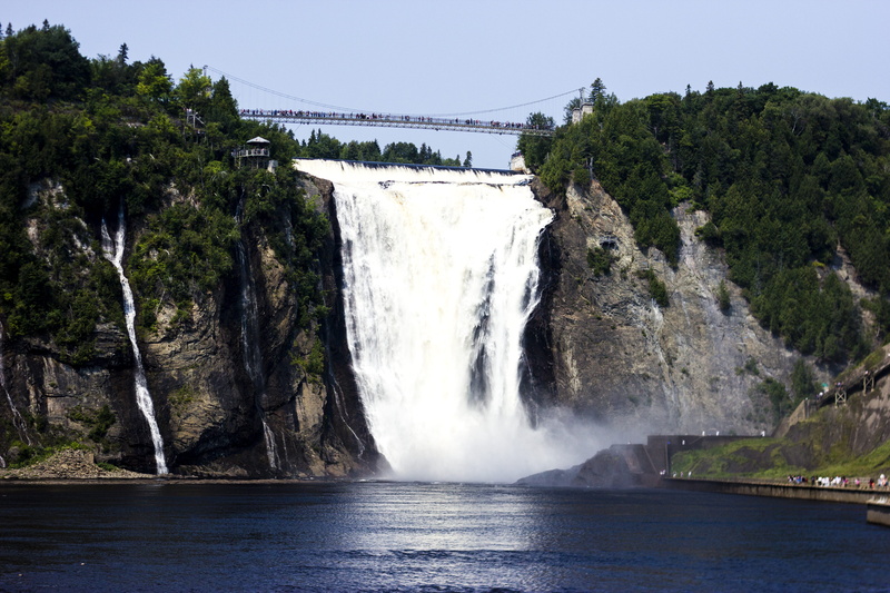 no people, motion, power in nature, nature, view, quebec city, water, beauty in nature, flowing water, river, travel destinations, scenics - nature, flowing