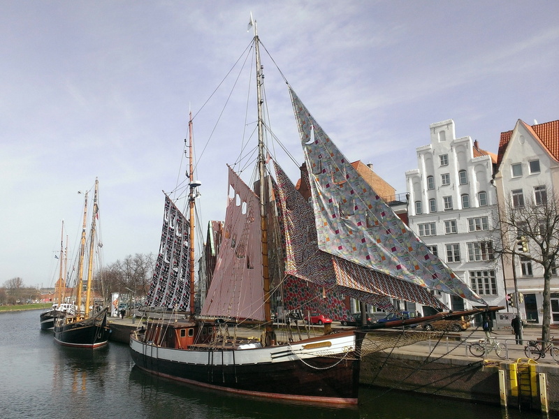 sailor, pole, building, nautical Vessel, europe, no people, tourism, city, sailboat, architecture, ship, travel, sailing Ship, built structure, sky, canal