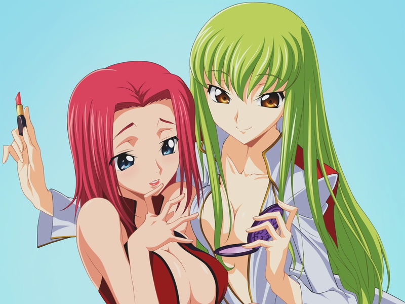 kallen, 720P, code, hd, geass, stadtfeld, Stadtfeld Kallen, Code Geass, anime, art, cc