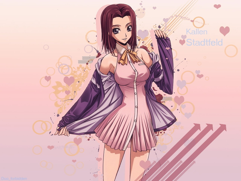Code Geass, stadtfeld, anime, hd, x, 720P, art, code, Stadtfeld Kallen, kallen, geass
