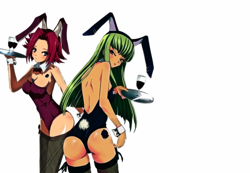 code, bunny, stadtfeld, x, 1080P, bunny girl, geass, Code Geass, kallen, anime, girl, hd, art, cc