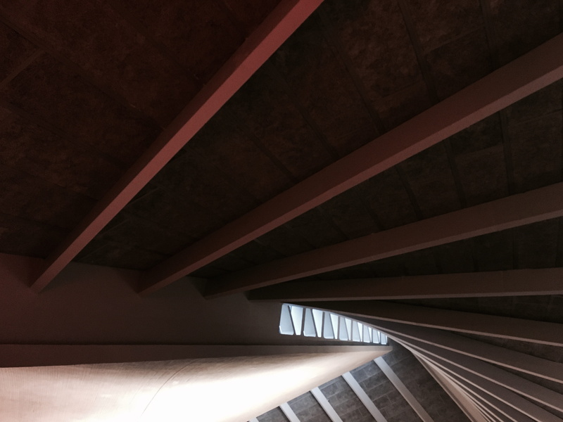 musuem, design museum, 4K, building, landscape, design, transportation, no people, connection, modernism, modernist, architecture, bridge, railing, ceiling