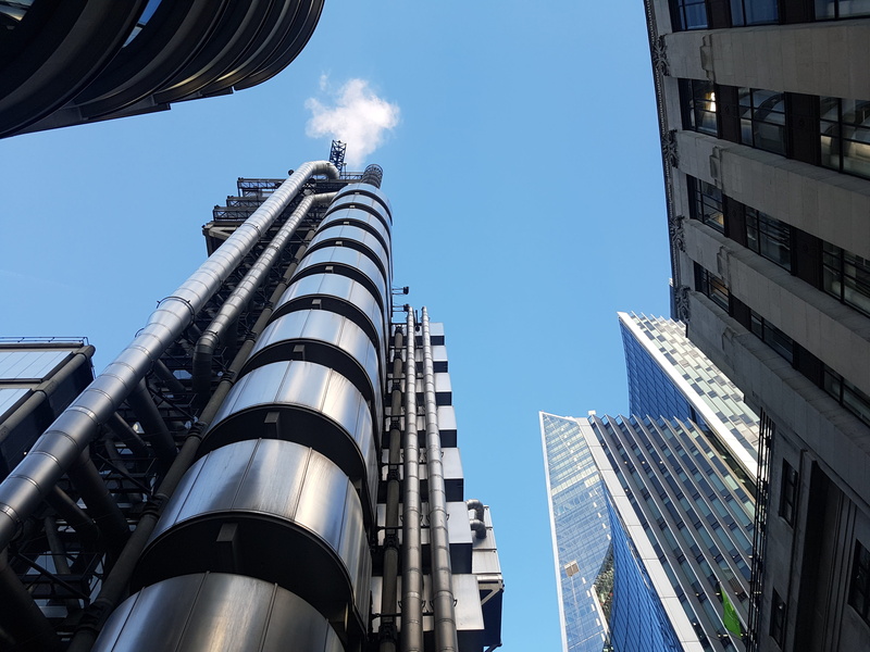 london, pollution, factory, uk, cloud, industry, low angle view, sunlight, city, 4K, architecture, england, tall - high, skyline, building exterior, office