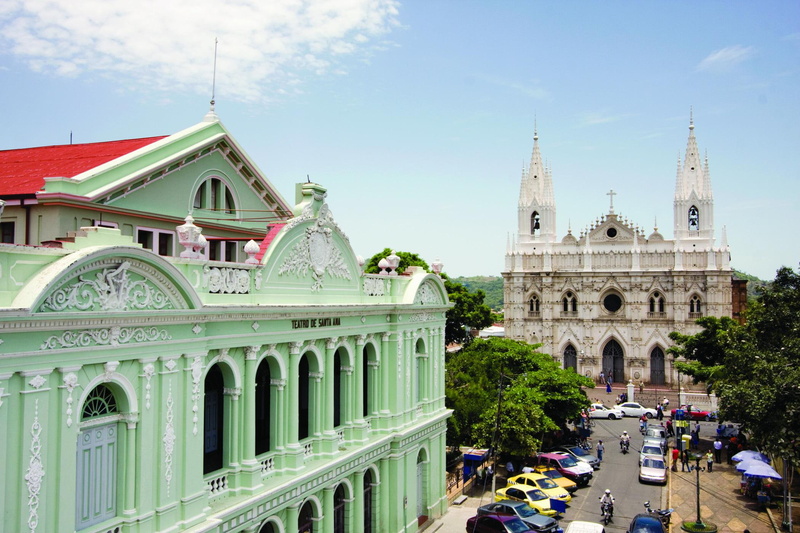 ana, el salvador, santa, cathedral, gothic, 1080P, religion, church, animals, architecture