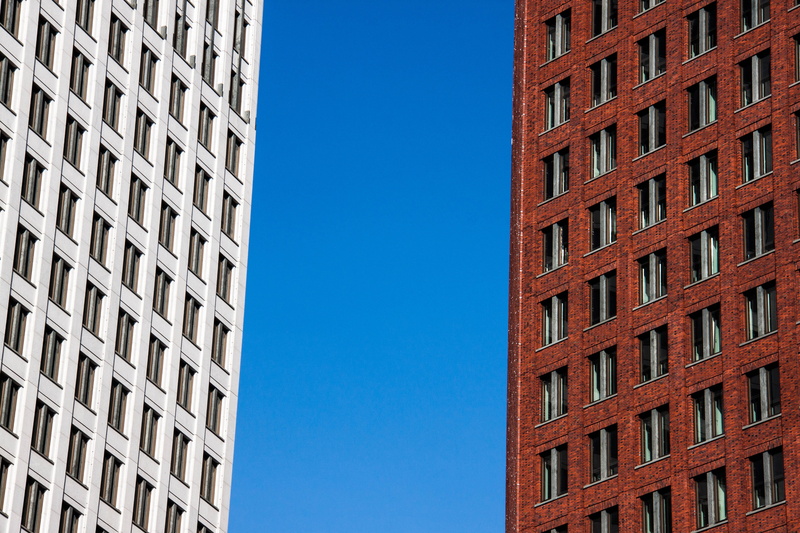 city, ministry of v j, skyscraper, ministry of interior and kingdom relations, apartment, government, day, office building exterior, nature, blue, low angle view