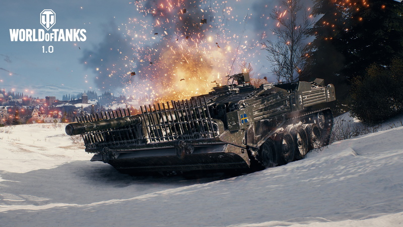 Erlenberg, 4K, STRV 103 B, 4K, World of Tanks 1.0