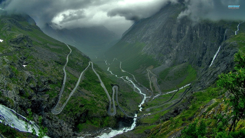 1080P, roads, x, mountains, art, trollstigen, cityscapes, hd, nature