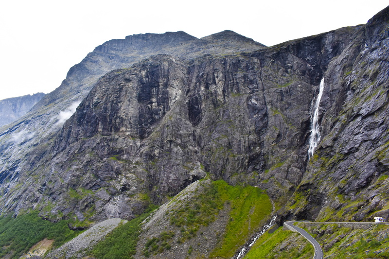 remote, mountain peak, mountain, sky, environment, åndalsnes, non-urban scene, geology, idyllic, nature, trollstigen, 5K, scenics - nature, tranquility