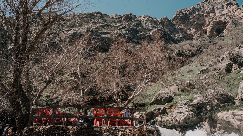 kurdistan, mountain, beauty in nature, 5K, solid, day, rock formation, architecture, tranquility, land, bexal, countryside, non-urban scene, sky, shelter