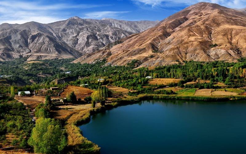 iran, lake, travel and world, ovan, 1080P