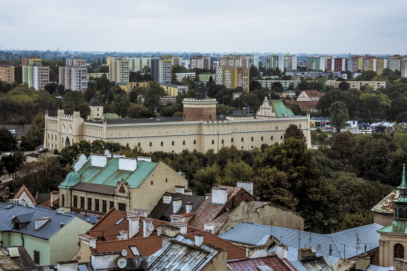 poland, cityscape, Lublin, urban Skyline, Tourism, building Exterior, 4K, day, town, monument, tree, roof, built Structure, residential district, View