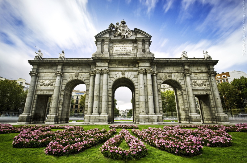 puerta de alcala 4k, 4K