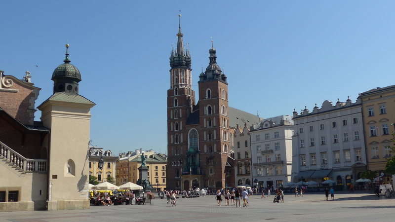 crowd, outdoors, poland, nature, large group of people, built structure, city, history, 4K, belief, building, architecture, building exterior, clear sky