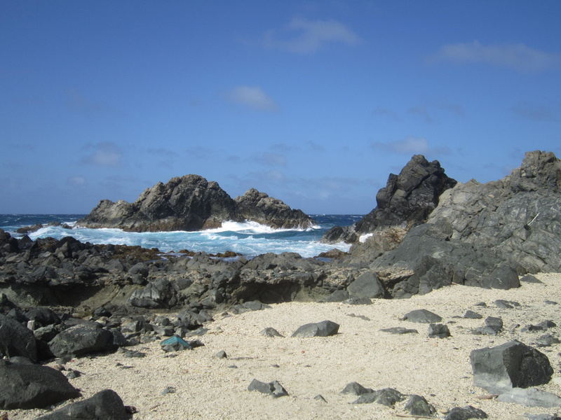 Sky, sunshine, 4K, rock formation, horizon, tranquil scene, cloud - sky, sand, blue, aruba, water, Holiday, Sea, nature, Ocean, cliff, rock - object, scenics - nature