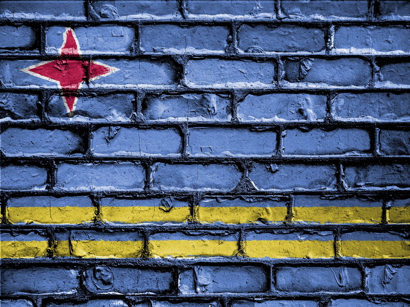 day, national, pattern, arrow symbol, nation, sign, banner, wall - building feature, outdoors, patriotic, red, full frame, aruba, bricks, backgrounds, emblem