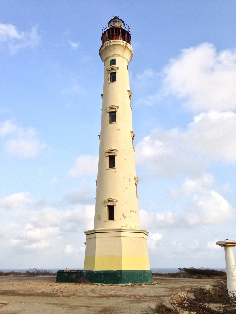 guidance, low angle view, tall - high, tower, nature, cloud - sky, no people, architecture, safety, built structure, protection, aruba, outdoors, day, lighthouse